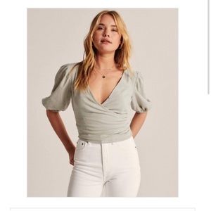 Abercrombie & Fitch Linen Blouse